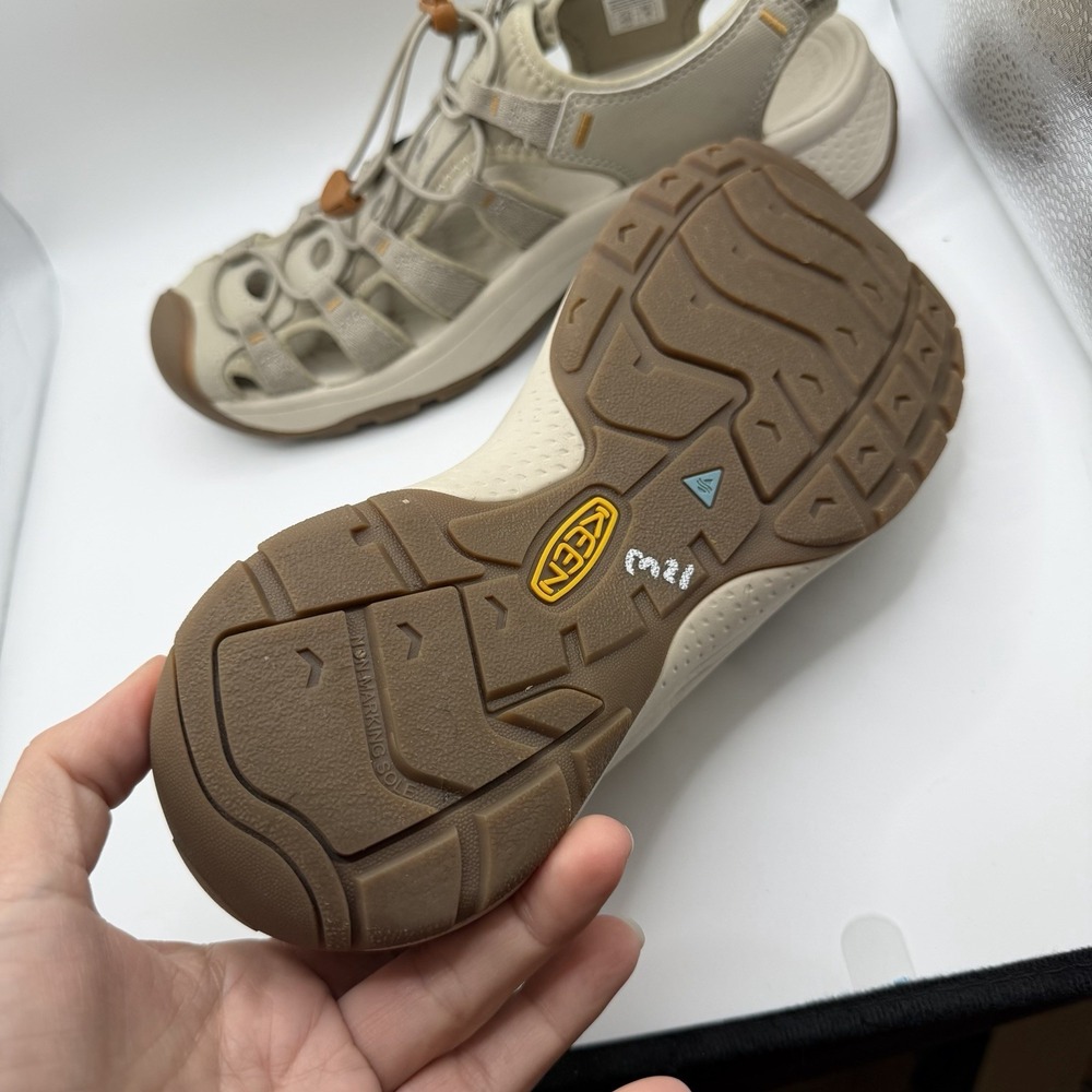 Woman's Sandals KEEN Astoria West Sandals Size 11 Plaza Taupe/roasted Pecan - Picture 9 of 11